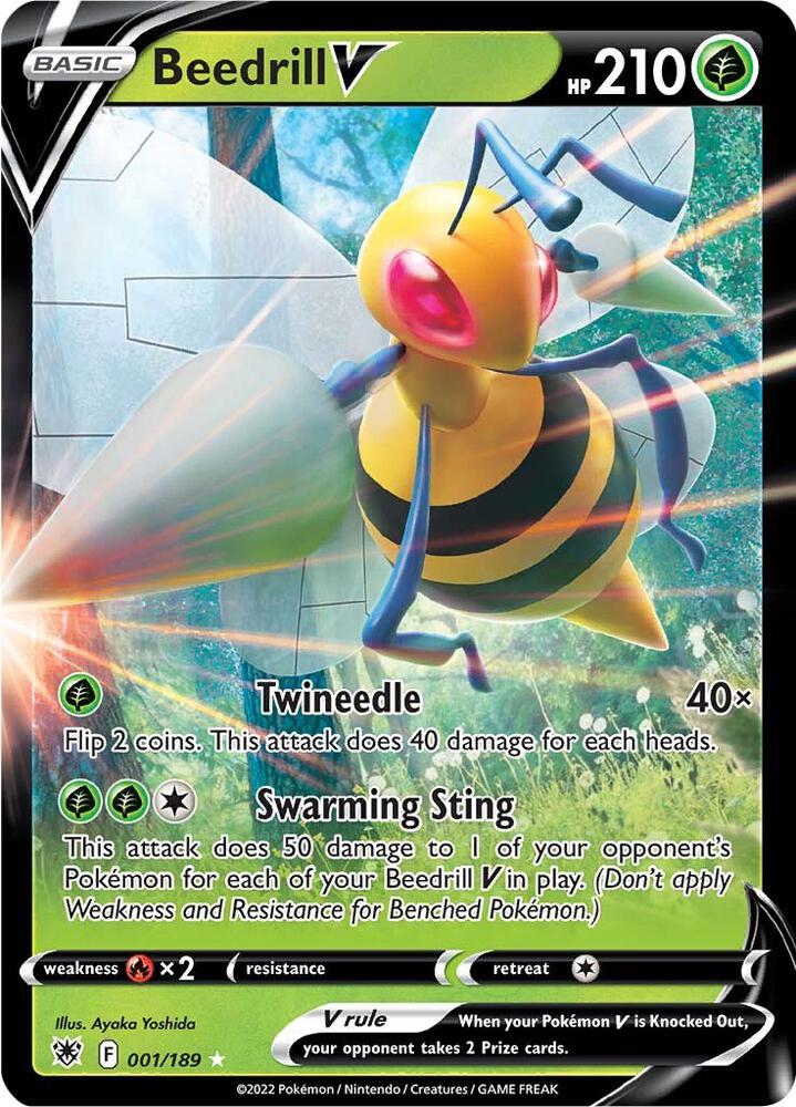 Beedrill V Holofoil NM Astral Radiance English 1 |5440e0ef-17c9-4238-b491-5492eb92df44