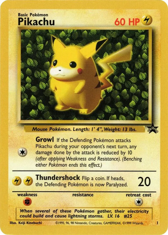 Pikachu (WotC Promo 1) Normal  WotC Promos 1