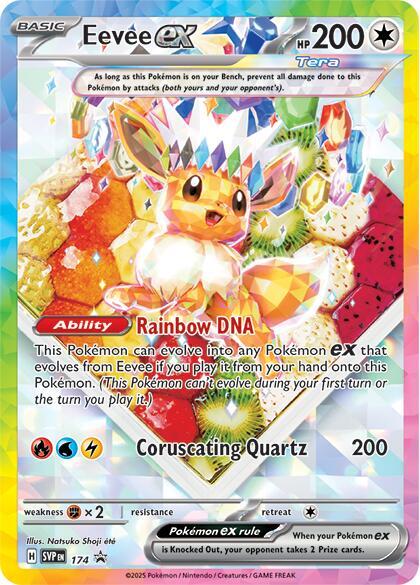Eevee ex Holofoil NM Scarlet & Violet Promos English 174 |406b2f80-c0dd-4cda-b445-45579007793a