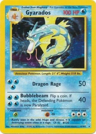 Gyarados Holofoil MP Base Set (Unlimited) English 6 |9c6173d0-3285-4a7b-b37b-a23d8b4fdc0e