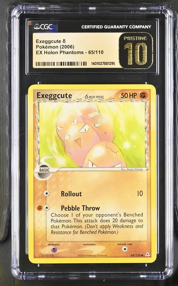 Exeggcute δ Pokémon 2006 English EX Holon Phantoms 65 Common