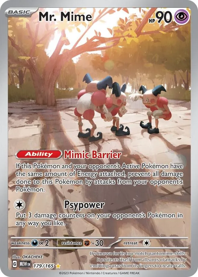 Mr. Mime (IR) SV: 151