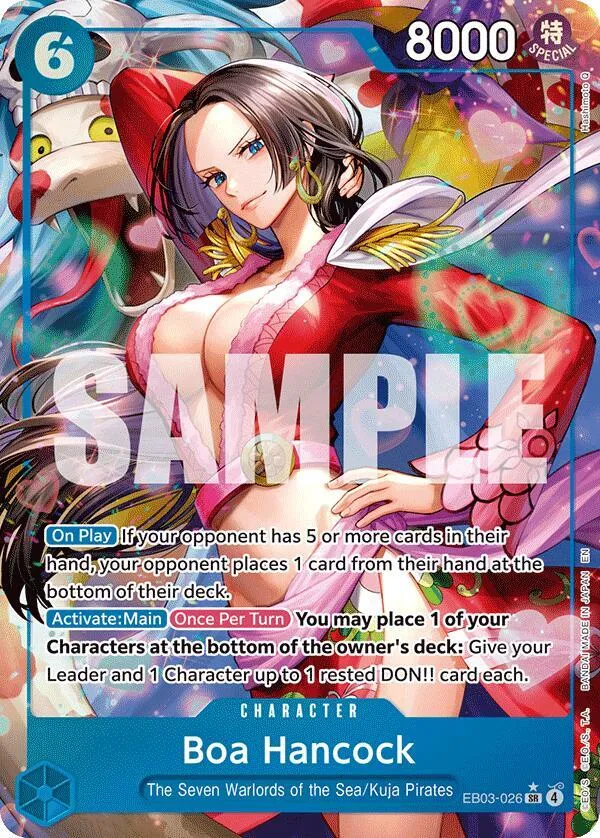 Boa Hancock (Alternate Art) - Extra Booster: One Piece Heroines Edition (EB-03)