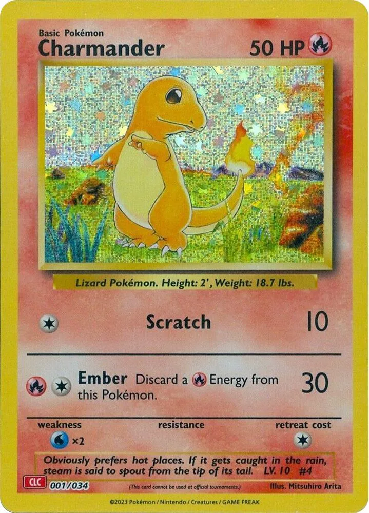 Charmander TCG Classic 001