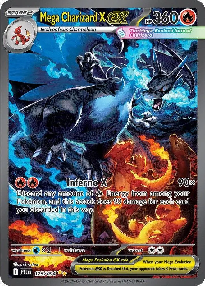 Mega Charizard X ex SIR Phantasmal Flames (JOE)