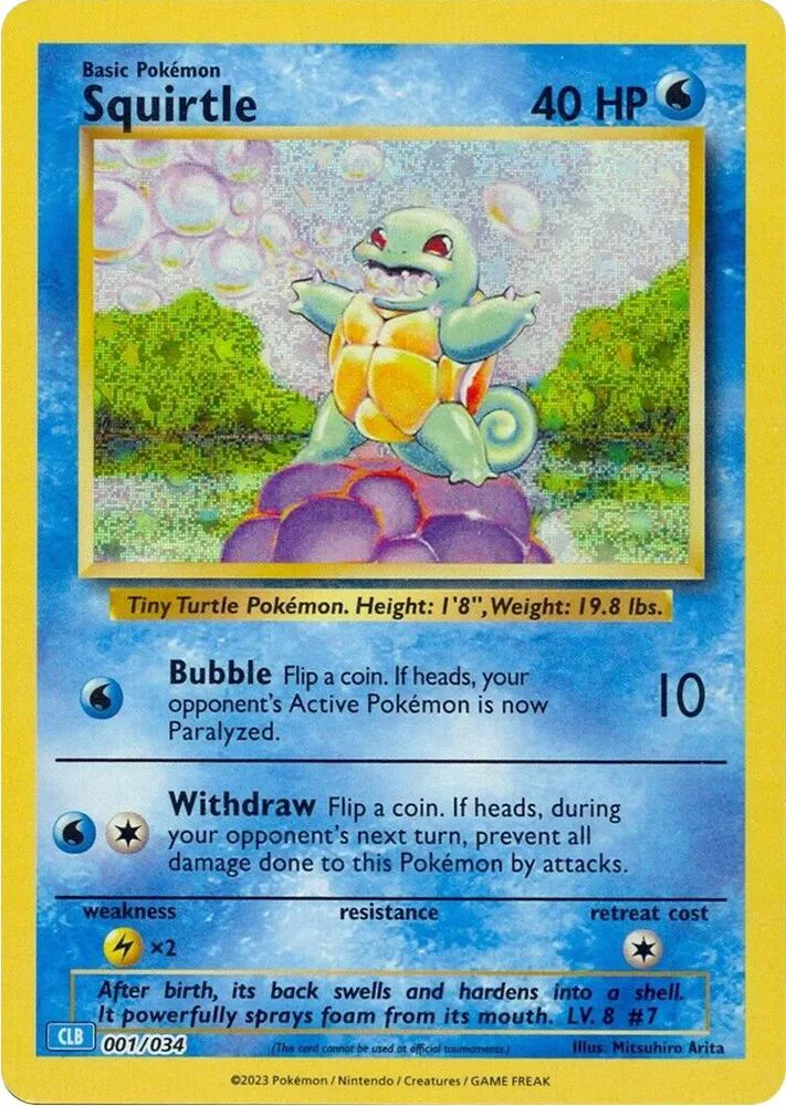 Squirtle TCG Classic