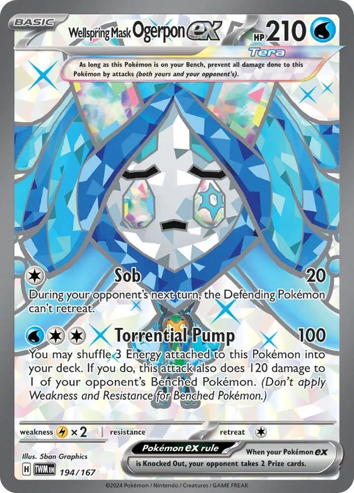 Wellspring Mask Ogerpon ex Full Art