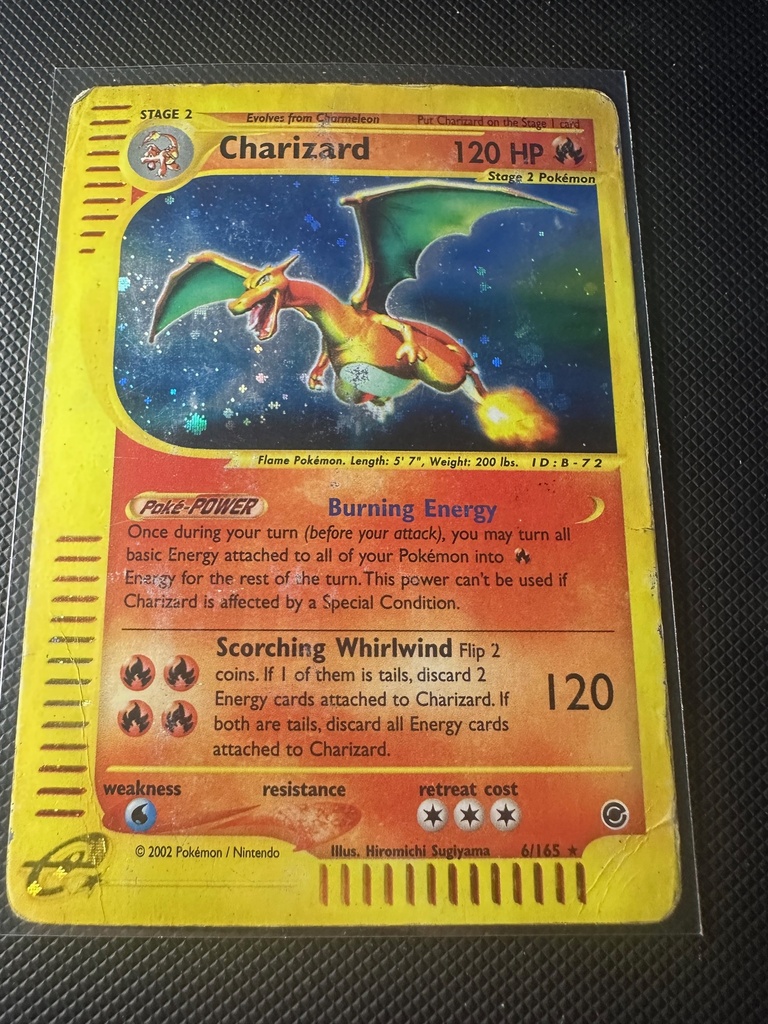 Charizard Holofoil DMG Expedition English 6