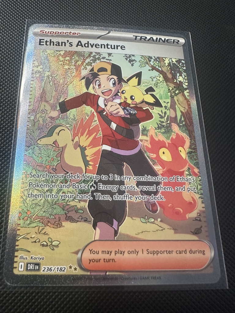 Ethan's Adventure Holofoil NM Destined Rivals English 236