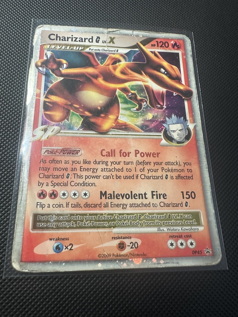 Charizard G Lv X Holofoil DMG Diamond & Pearl Promos English 45