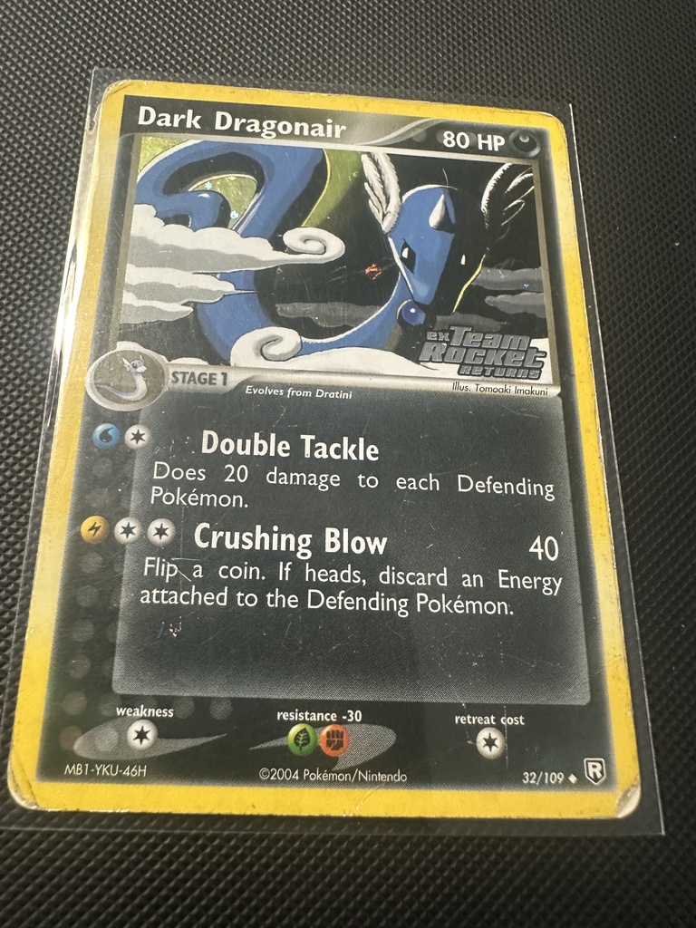 Dark Dragonair Reverse Holofoil DMG EX Team Rocket Returns English 32