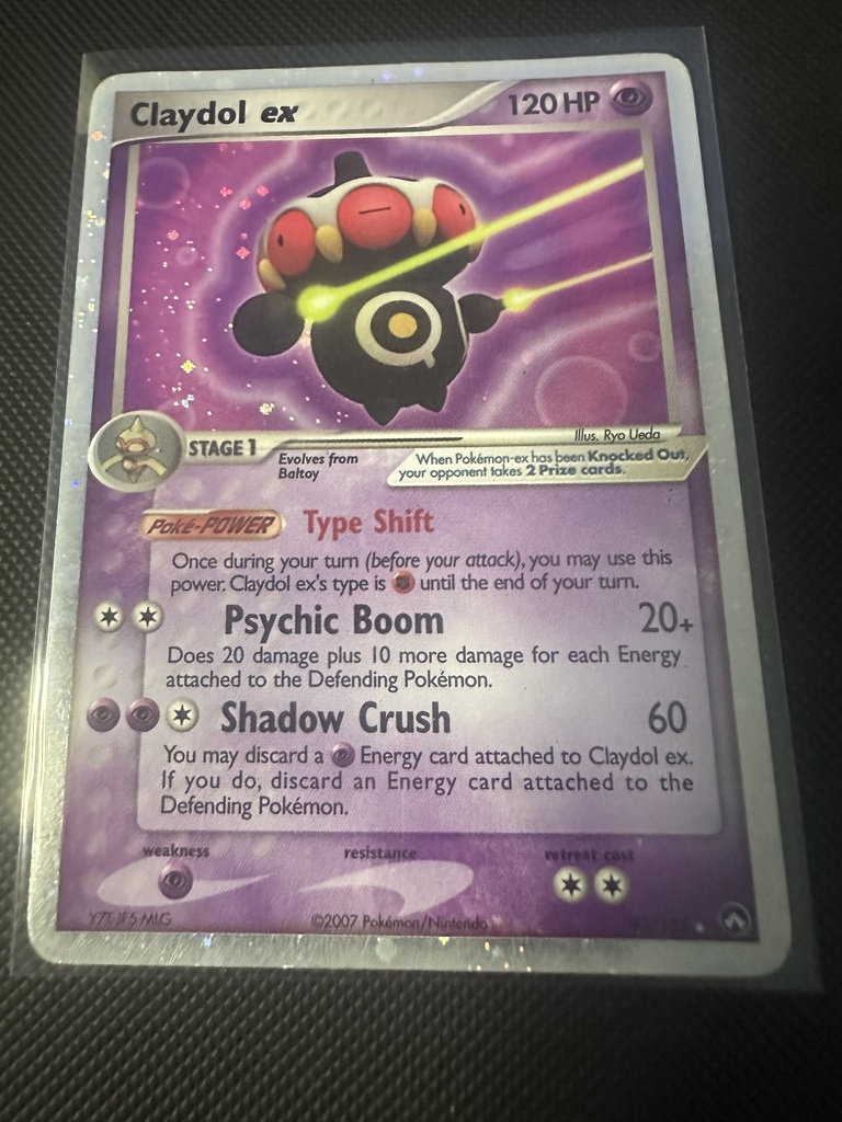 Claydol ex Holofoil MP EX Power Keepers English 93 |91322913-1f88-47fb-b2e8-0d243513ea7b