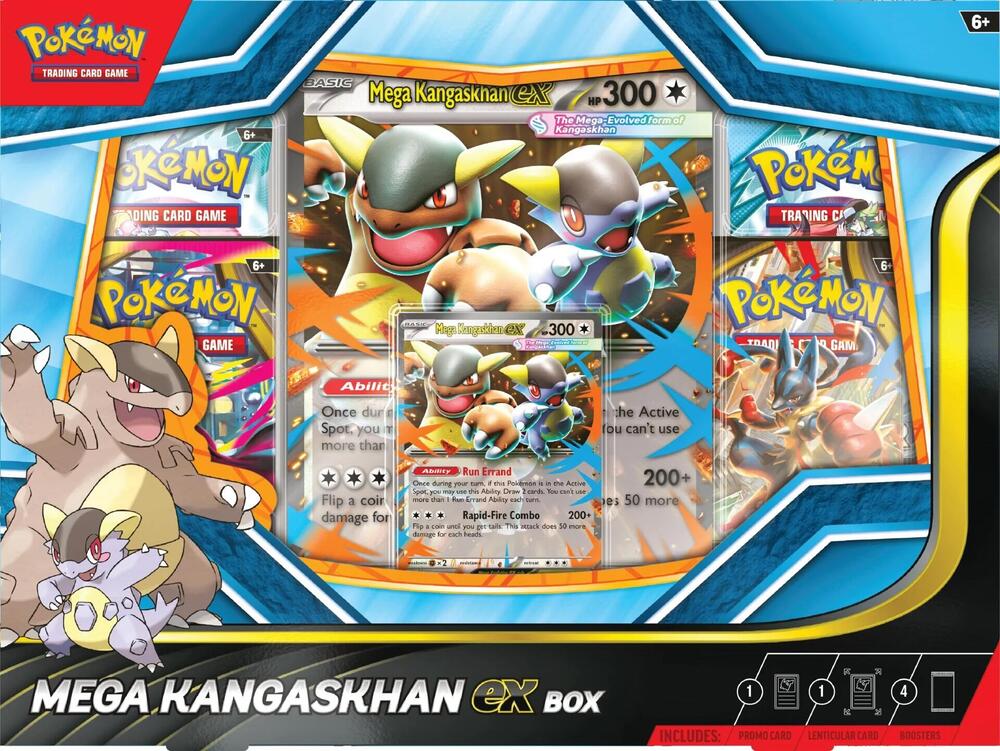 Mega Kangaskhan ex Box   Mega Evolution English  |66744984-694f-4c20-832c-70509a6d630c