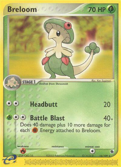 Breloom Normal LP EX Ruby & Sapphire English 16 |273b6d8c-50f8-4574-b73f-d003baf77a00
