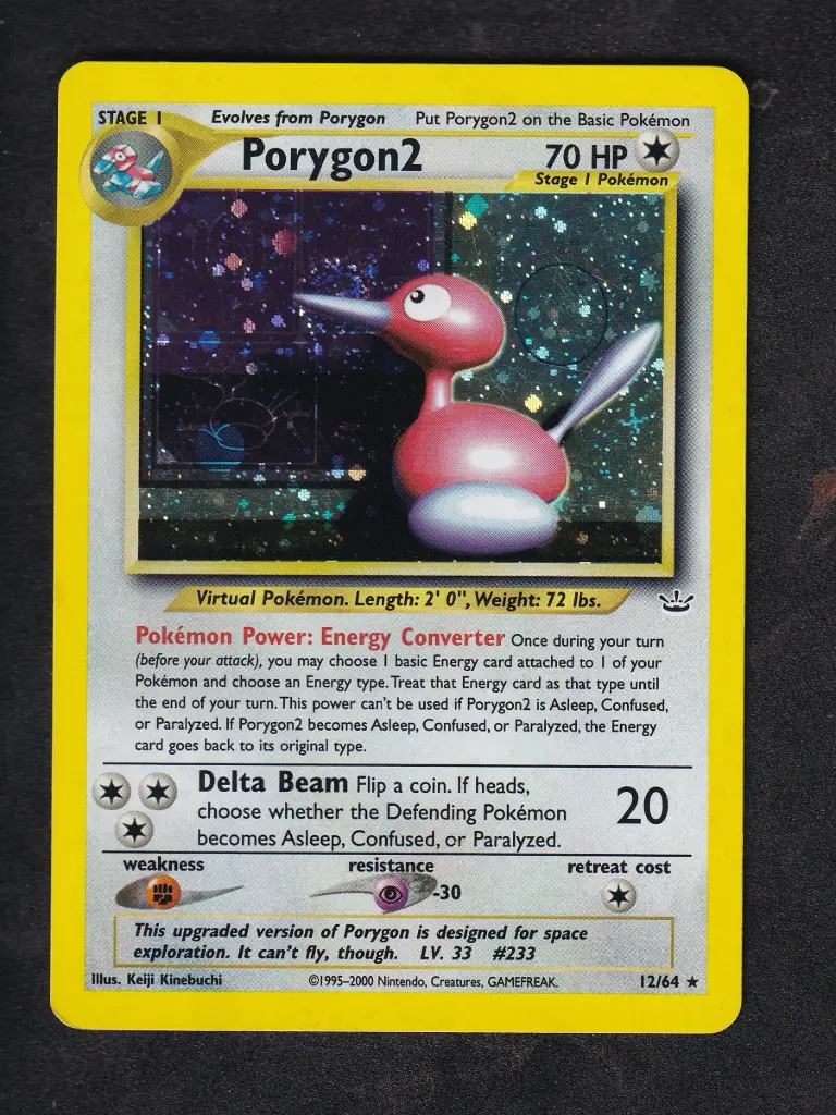 Porygon2 Neo Revelation Holo