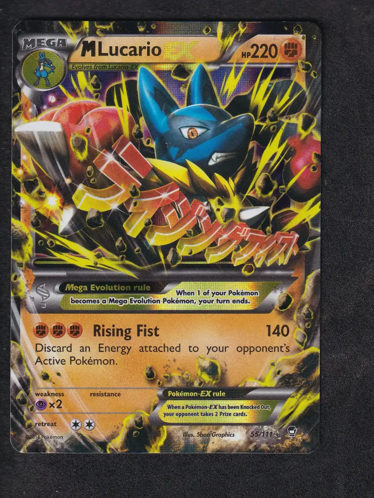 M Lucario EX 55/111 Holo