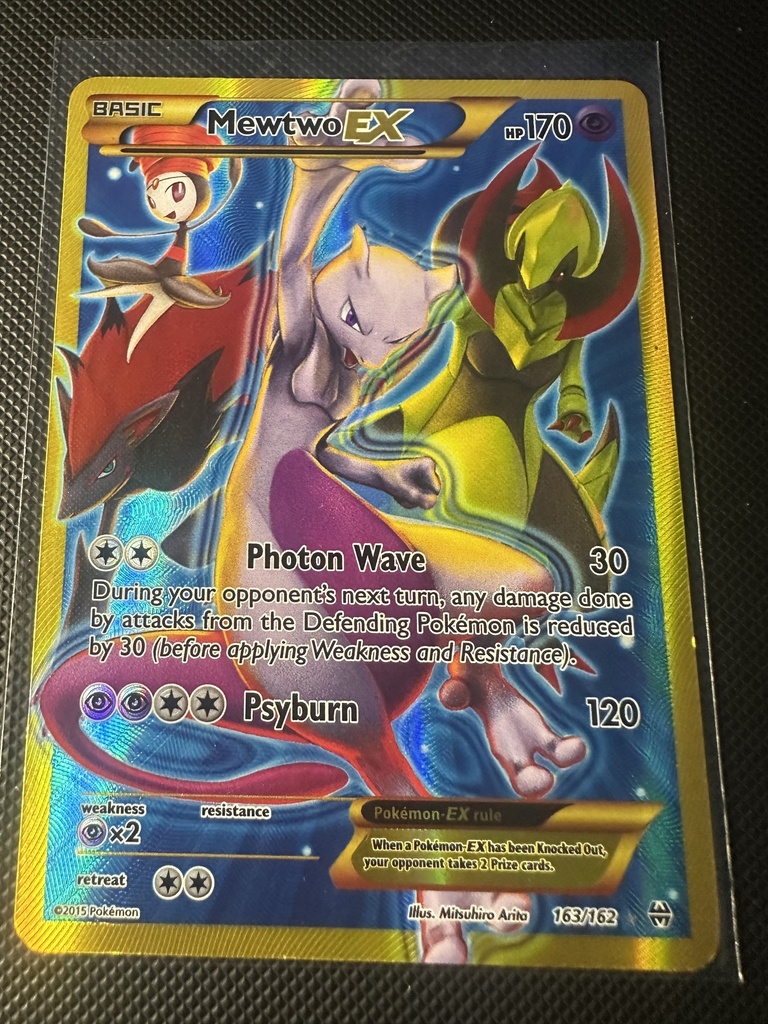 Mewtwo EX XY Promos English 163